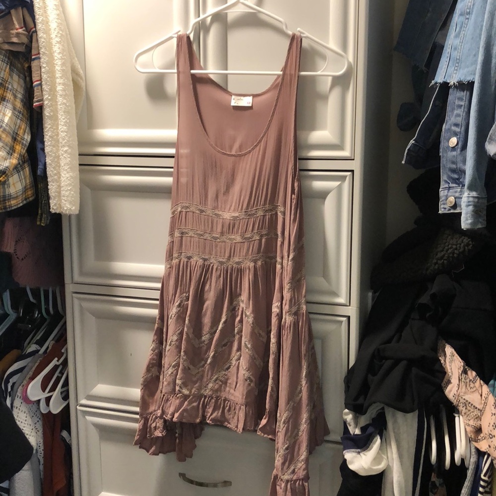 Free people slip dress XS